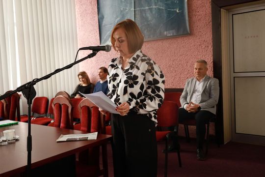 Tomaszów Lubelski: Sesja Rady Miasta z opłatkiem [ZDJĘCIA]