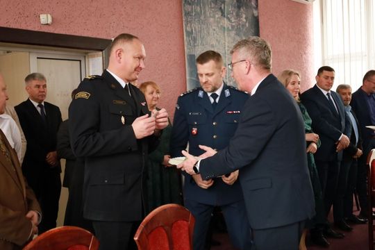 Tomaszów Lubelski: Sesja Rady Miasta z opłatkiem [ZDJĘCIA]