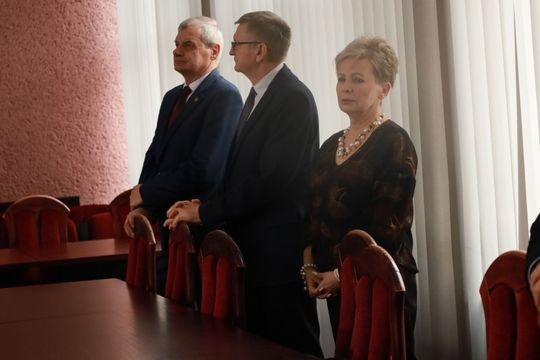 Tomaszów Lubelski: Sesja Rady Miasta z opłatkiem [ZDJĘCIA]