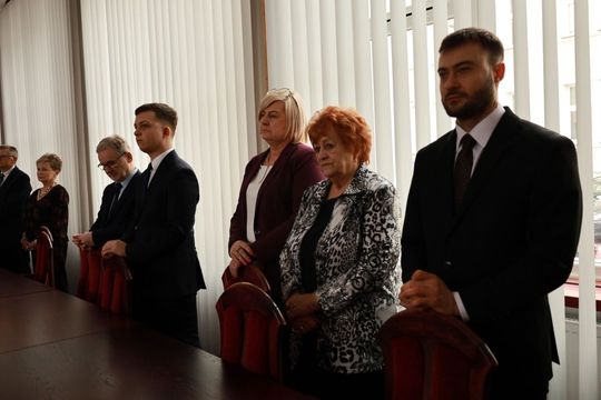 Tomaszów Lubelski: Sesja Rady Miasta z opłatkiem [ZDJĘCIA]