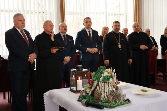 Tomaszów Lubelski: Sesja Rady Miasta z opłatkiem [ZDJĘCIA]