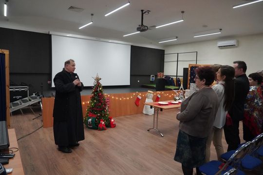 Sułów: Wójt z rodziną, radnymi i mieszkańcami na wspólnej Wigilii [ZDJĘCIA]