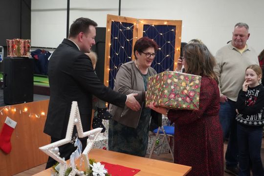 Sułów: Wójt z rodziną, radnymi i mieszkańcami na wspólnej Wigilii [ZDJĘCIA]