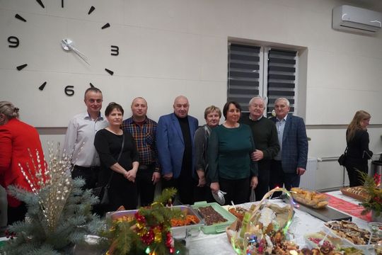 Sułów: Wójt z rodziną, radnymi i mieszkańcami na wspólnej Wigilii [ZDJĘCIA]