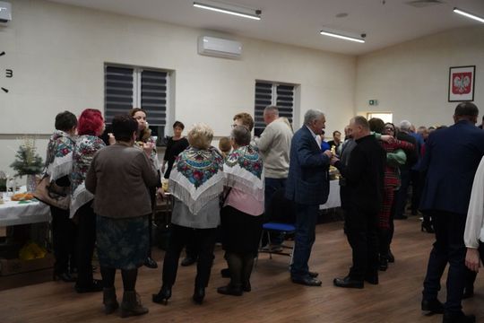 Sułów: Wójt z rodziną, radnymi i mieszkańcami na wspólnej Wigilii [ZDJĘCIA]