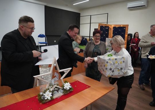 Sułów: Wójt z rodziną, radnymi i mieszkańcami na wspólnej Wigilii [ZDJĘCIA]
