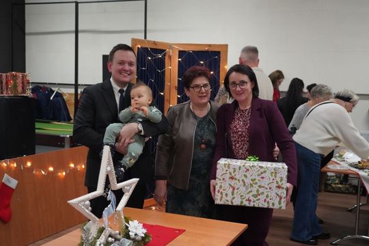 Sułów: Wójt z rodziną, radnymi i mieszkańcami na wspólnej Wigilii [ZDJĘCIA]