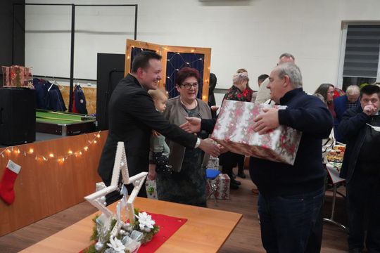 Sułów: Wójt z rodziną, radnymi i mieszkańcami na wspólnej Wigilii [ZDJĘCIA]