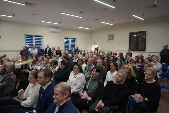 Sułów: Wójt z rodziną, radnymi i mieszkańcami na wspólnej Wigilii [ZDJĘCIA]