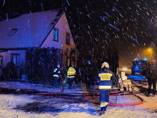 Mokrelipie: Od fajerwerków zapaliły się tuje przy domu!  [ZDJĘCIA]