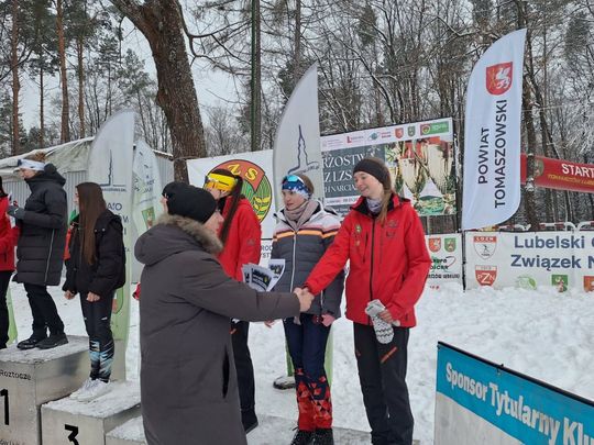 Tomaszów Lubelski: Mistrzostwa Krajowego Zrzeszenia LZS w biegach narciarskich [ZDJĘCIA]
