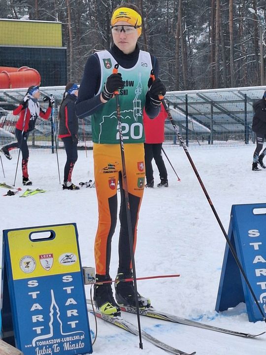 Tomaszów Lubelski: Mistrzostwa Krajowego Zrzeszenia LZS w biegach narciarskich [ZDJĘCIA]