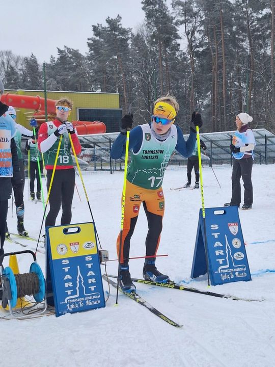 Tomaszów Lubelski: Mistrzostwa Krajowego Zrzeszenia LZS w biegach narciarskich [ZDJĘCIA]