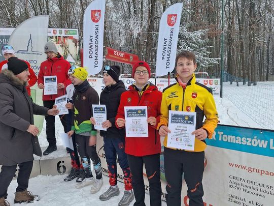 Tomaszów Lubelski: Mistrzostwa Krajowego Zrzeszenia LZS w biegach narciarskich [ZDJĘCIA]