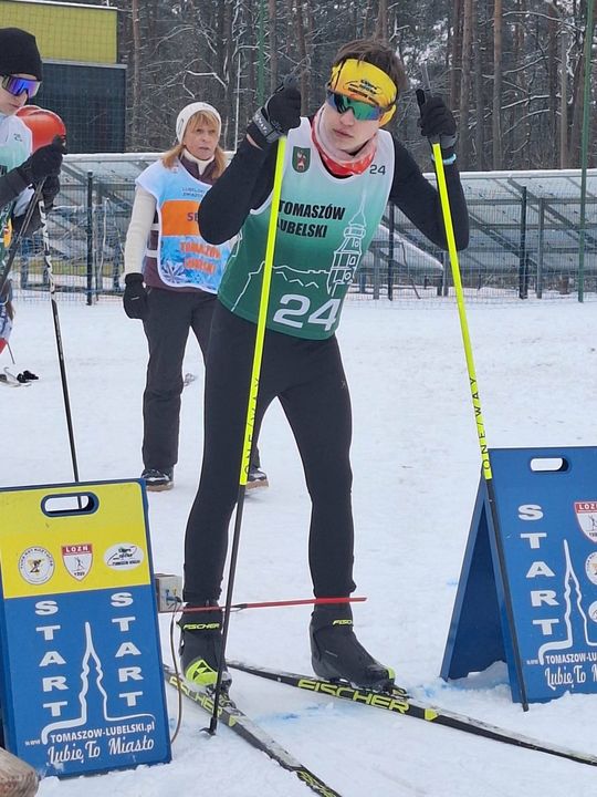 Tomaszów Lubelski: Mistrzostwa Krajowego Zrzeszenia LZS w biegach narciarskich [ZDJĘCIA]
