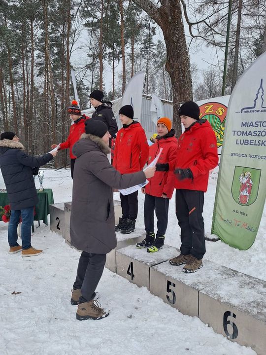 Tomaszów Lubelski: Mistrzostwa Krajowego Zrzeszenia LZS w biegach narciarskich [ZDJĘCIA]