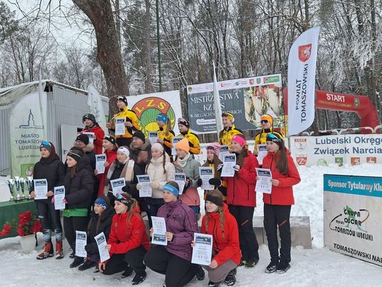 Tomaszów Lubelski: Mistrzostwa Krajowego Zrzeszenia LZS w biegach narciarskich [ZDJĘCIA]