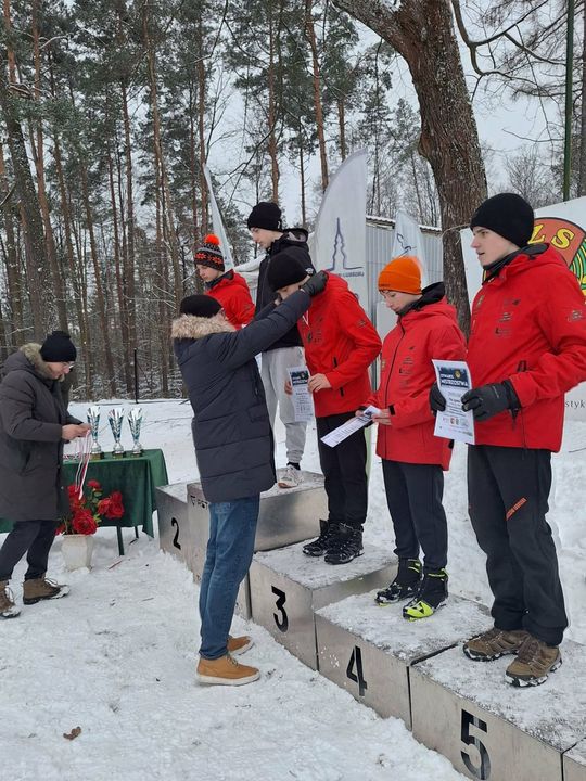 Tomaszów Lubelski: Mistrzostwa Krajowego Zrzeszenia LZS w biegach narciarskich [ZDJĘCIA]