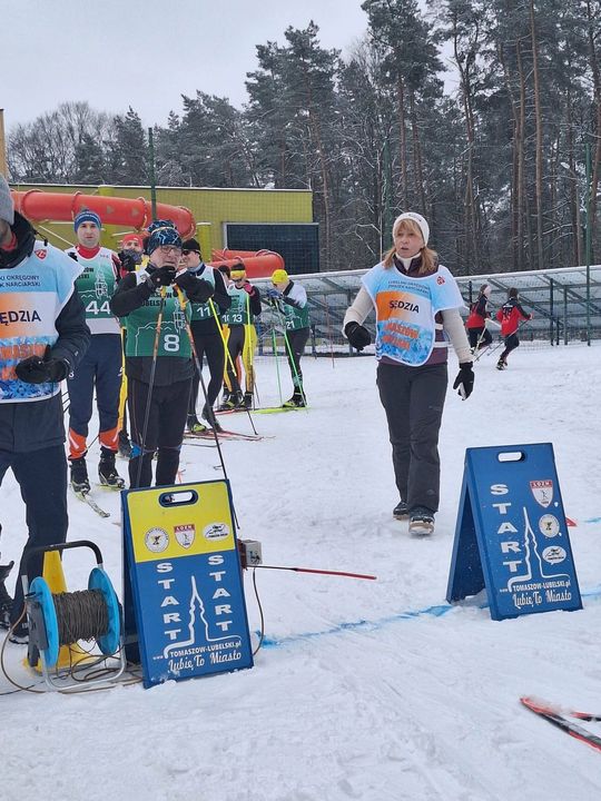 Tomaszów Lubelski: Mistrzostwa Krajowego Zrzeszenia LZS w biegach narciarskich [ZDJĘCIA]