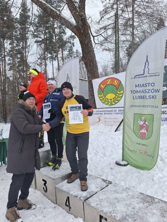Tomaszów Lubelski: Mistrzostwa Krajowego Zrzeszenia LZS w biegach narciarskich [ZDJĘCIA]