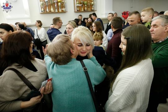 109 nowych policjantów. Będą pracować m.in. w Zamościu, Tomaszowie i Hrubieszowie [ZDJĘCIA]