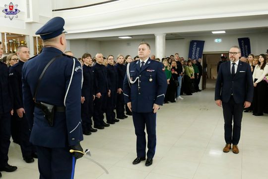 109 nowych policjantów. Będą pracować m.in. w Zamościu, Tomaszowie i Hrubieszowie [ZDJĘCIA]