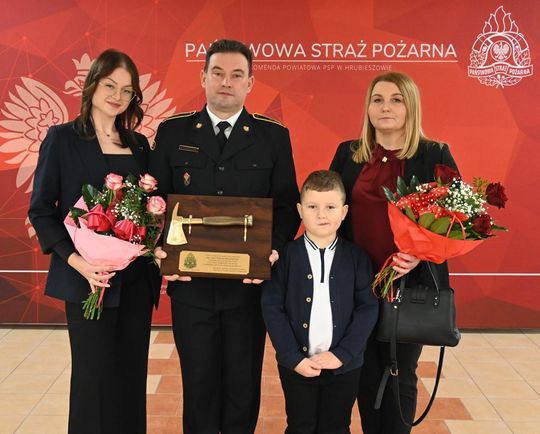 Pożegnanie ze służbą w PSP Hrubieszów - zdjęcia