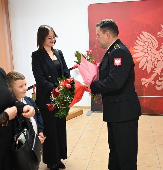 Pożegnanie ze służbą w PSP Hrubieszów - zdjęcia