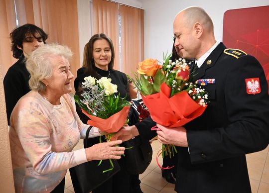 Pożegnanie ze służbą w PSP Hrubieszów - zdjęcia