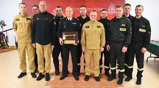 Pożegnanie ze służbą w PSP Hrubieszów - zdjęcia