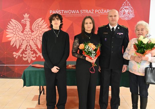 Pożegnanie ze służbą w PSP Hrubieszów - zdjęcia