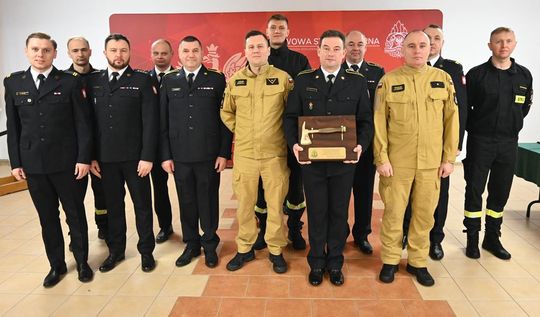 Pożegnanie ze służbą w PSP Hrubieszów - zdjęcia