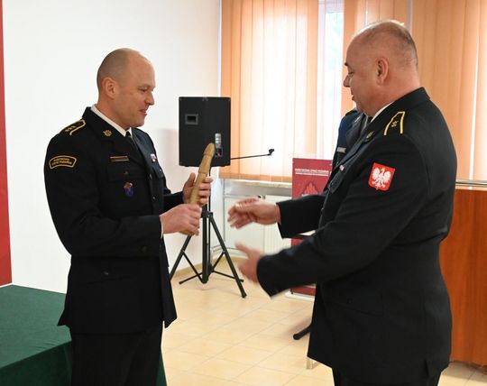 Pożegnanie ze służbą w PSP Hrubieszów - zdjęcia