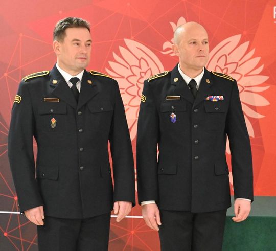 Pożegnanie ze służbą w PSP Hrubieszów - zdjęcia