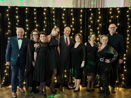 I Społeczne LO w Zamościu - studniówka 2026 - zdjęcia