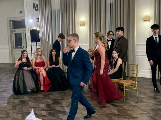 I Społeczne LO w Zamościu - studniówka 2026 - zdjęcia