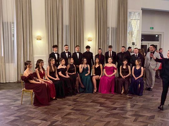 I Społeczne LO w Zamościu - studniówka 2026 - zdjęcia I Społeczne LO w Zamościu - studniówka 2026 - zdjęcia