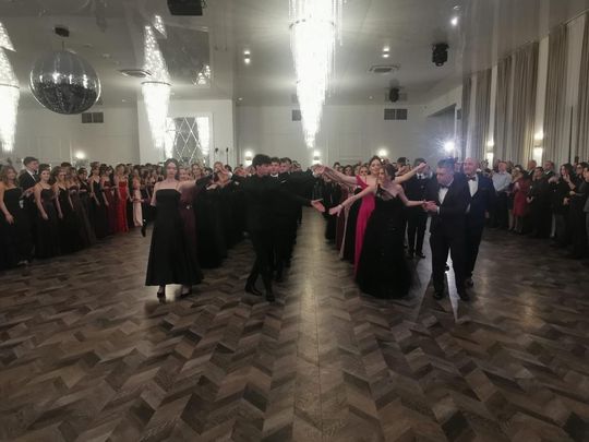 I Społeczne LO w Zamościu - studniówka 2026 - zdjęcia