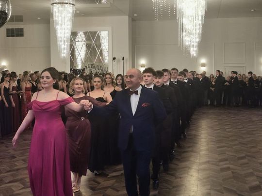 I Społeczne LO w Zamościu - studniówka 2026 - zdjęcia