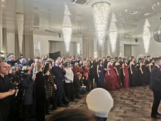 I Społeczne LO w Zamościu - studniówka 2026 - zdjęcia