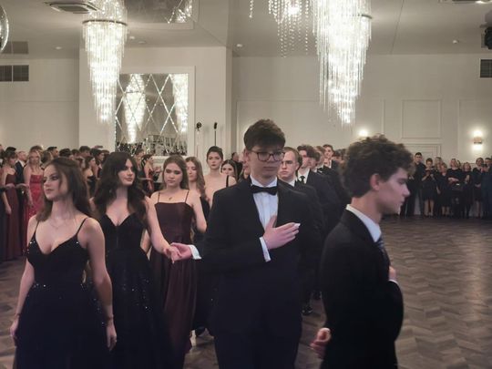 I Społeczne LO w Zamościu - studniówka 2026 - zdjęcia