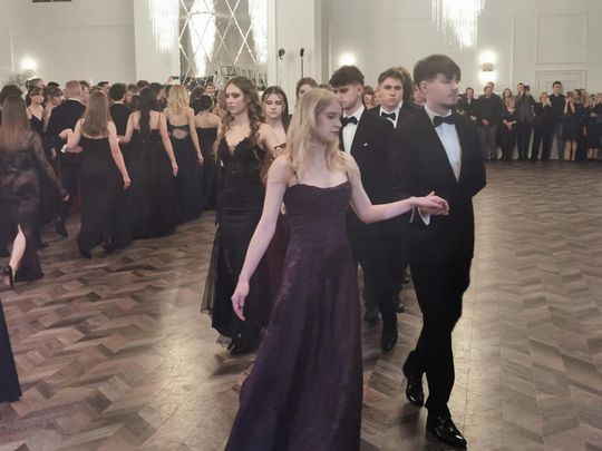 I Społeczne LO w Zamościu - studniówka 2026 - zdjęcia