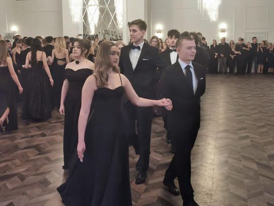 I Społeczne LO w Zamościu - studniówka 2026 - zdjęcia