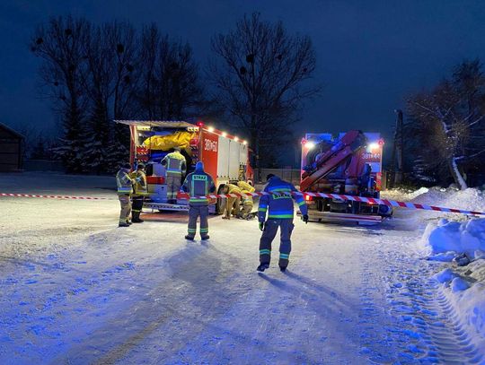Ewakuacja pracowników w Lipinie. Groźny wyciek gazu w biurowcu [ZDJĘCIA]