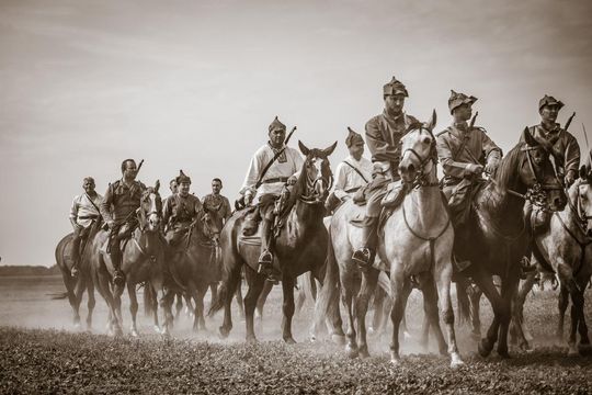 Rekonstrukcja Bitwy pod Komarowem 2025 - galeria zdjęć