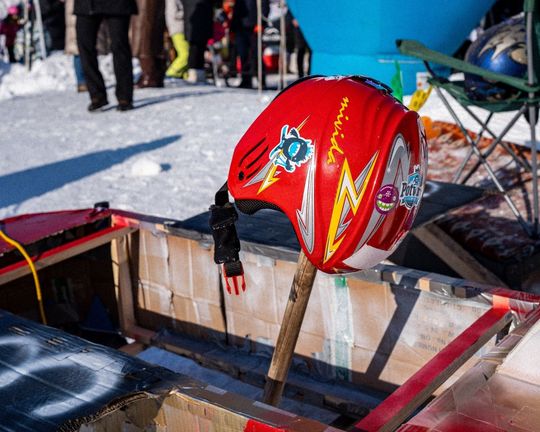 Biała Góra: Konkurs na zjazd na byle czym. Co to były za machiny! [ZDJĘCIA]