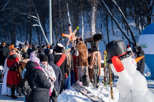 Biała Góra: Konkurs na zjazd na byle czym. Co to były za machiny! [ZDJĘCIA]