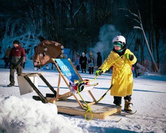 Biała Góra: Konkurs na zjazd na byle czym. Co to były za machiny! [ZDJĘCIA]