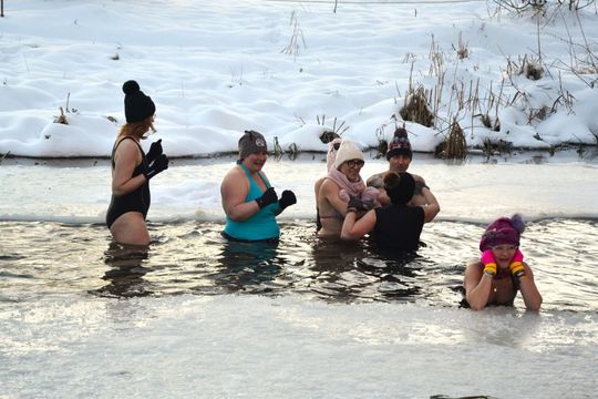 Morsy spod Młyna morsowali dla WOŚP [ZDJĘCIA]