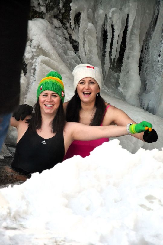 Morsy spod Młyna morsowali dla WOŚP [ZDJĘCIA]